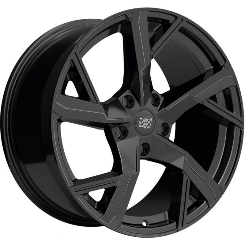 Cerchio MSW Msw 54 Glossy Black 5 fori 18\" 8X18 ET35 5x112