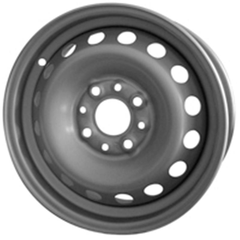 Cerchi in Lega DEDICO Steel Nero 4 fori 13\" 5X13 ET35 4x98