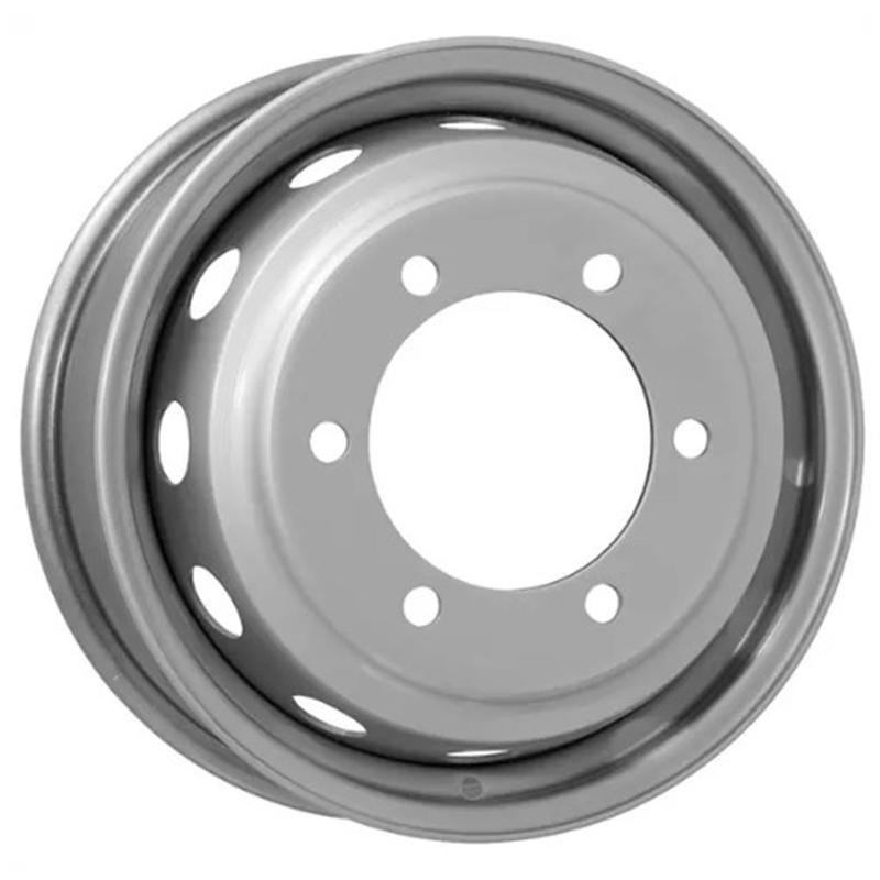 Cerchi in Lega DEDICO Steel Silver 6 fori 16\" 6X16 ET124 6x205