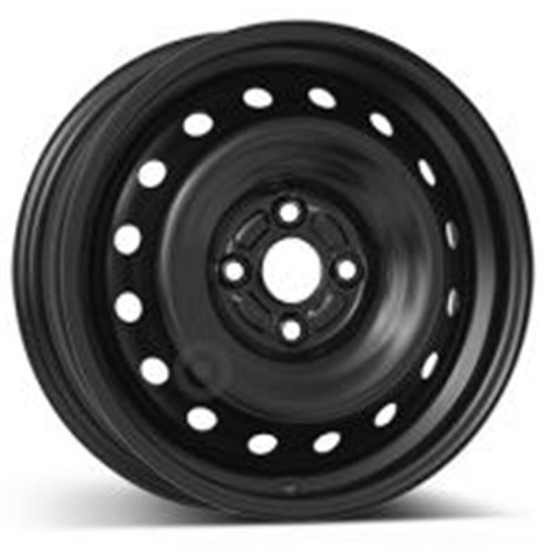 Cerchi in Lega MW GIANETTI RUOTE Steel Nero 4 fori 15\" 5X15 ET40 4x100