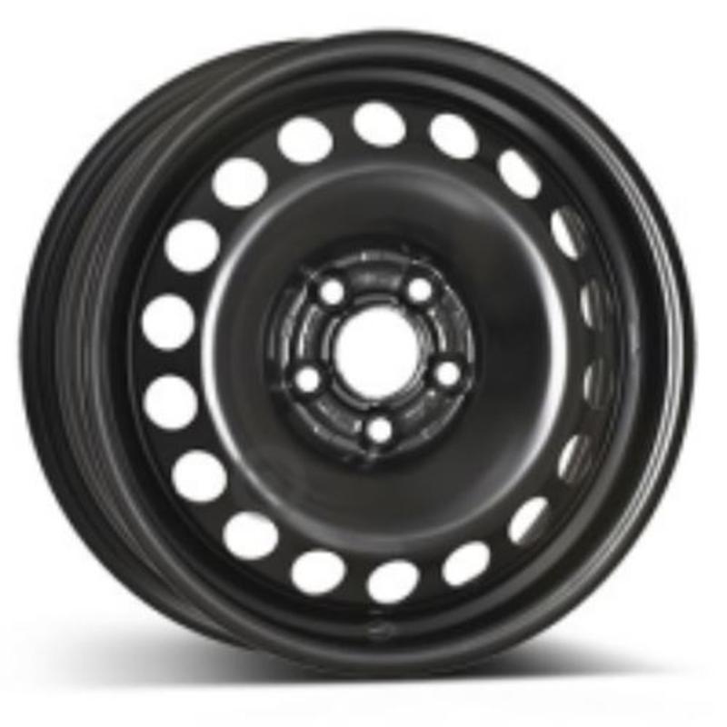 Cerchi in Lega KFZ ALCAR Steel Nero 4 fori 15\" 6X15 ET45 4x108