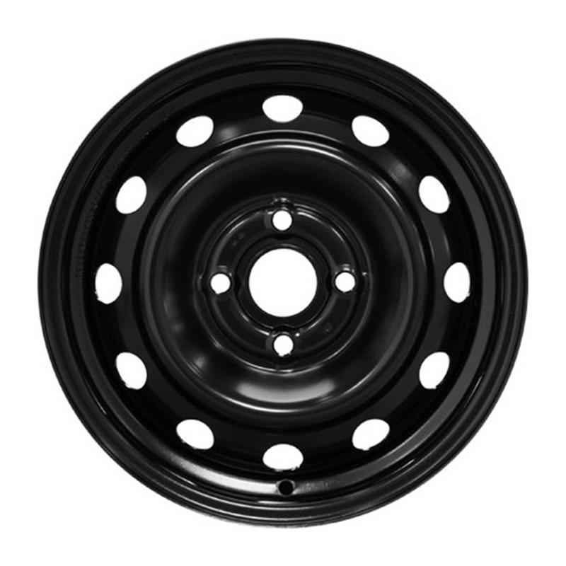 Cerchio KFZ ALCAR Steel Nero 4 fori 14\" 5.5X14 ET47 4x100
