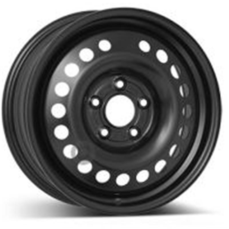 Cerchi in Lega KFZ ALCAR Steel Nero 5 fori 16\" 6.5X16 ET50 5x114.3