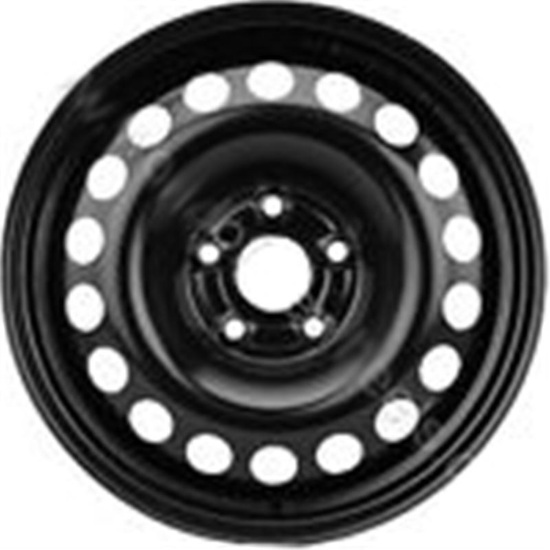 Cerchio KFZ ALCAR Steel Nero 5 fori 15\" 6X15 ET39 5x105