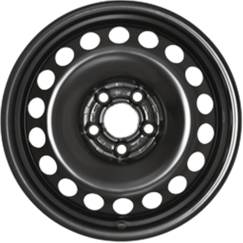Cerchio KFZ ALCAR Steel Nero 5 fori 15\" 5.5X15 ET40 5x100