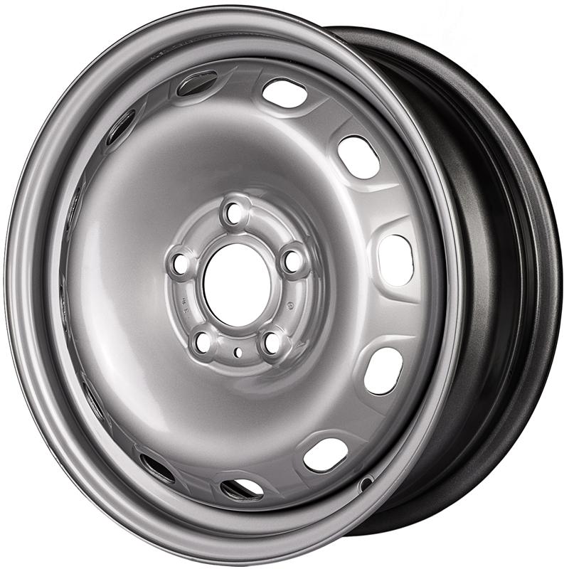 Cerchio MW GIANETTI RUOTE Steel Silver 5 fori 16\" 6X16 ET50 5x114.3
