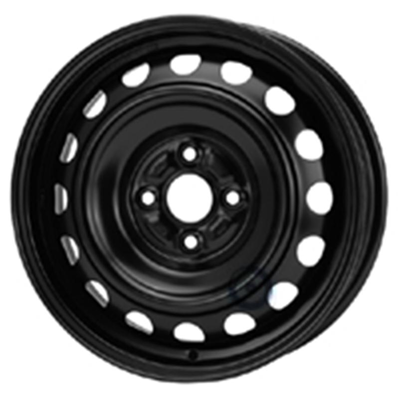 Cerchi in Lega DEDICO Steel Nero 4 fori 15\" 5X15 ET39 4x100