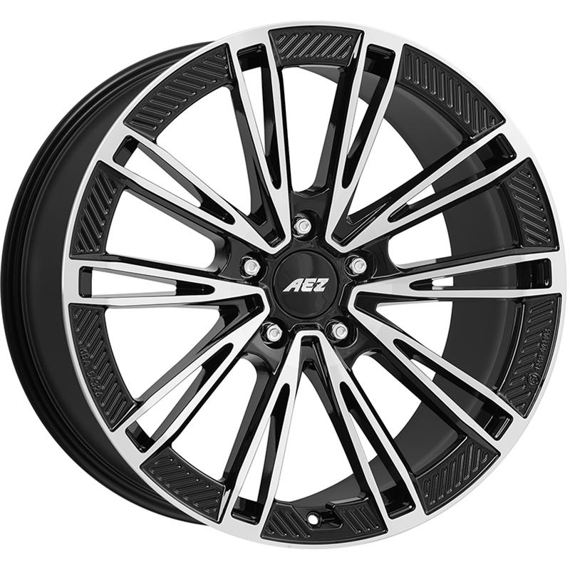 Cerchi in Lega AEZ Alaska Black Mirror 5 fori 20\" 9X20 ET54 5x130