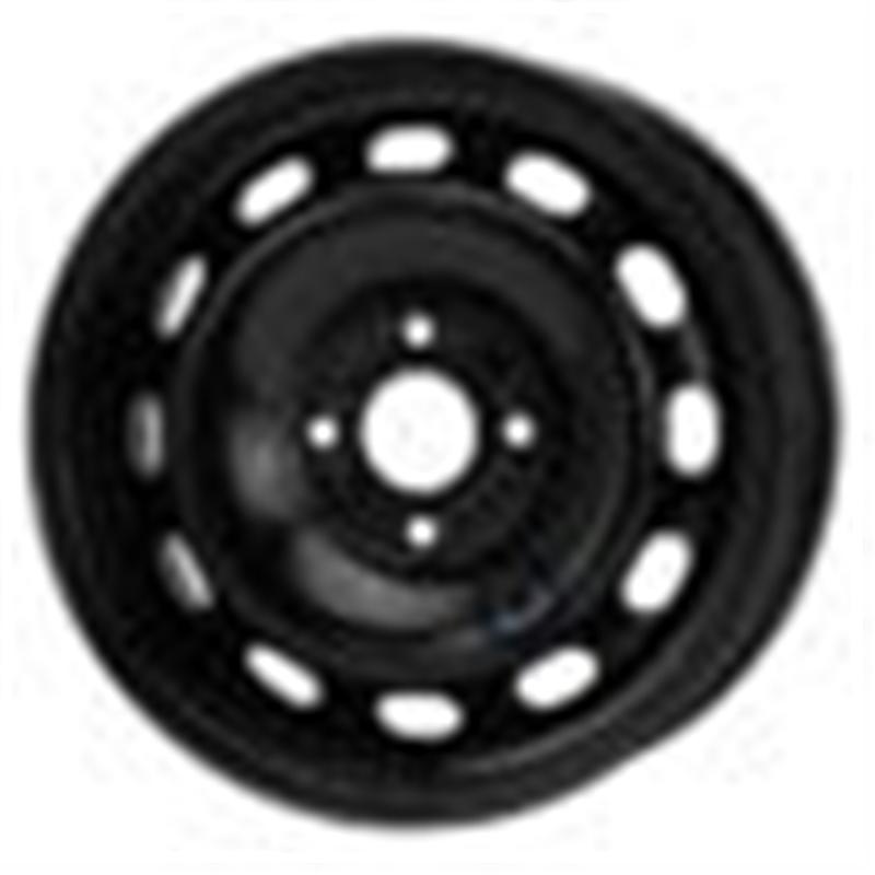 Cerchi in Lega MW GIANETTI RUOTE Steel Nero 4 fori 15\" 6X15 ET37.5 4x108