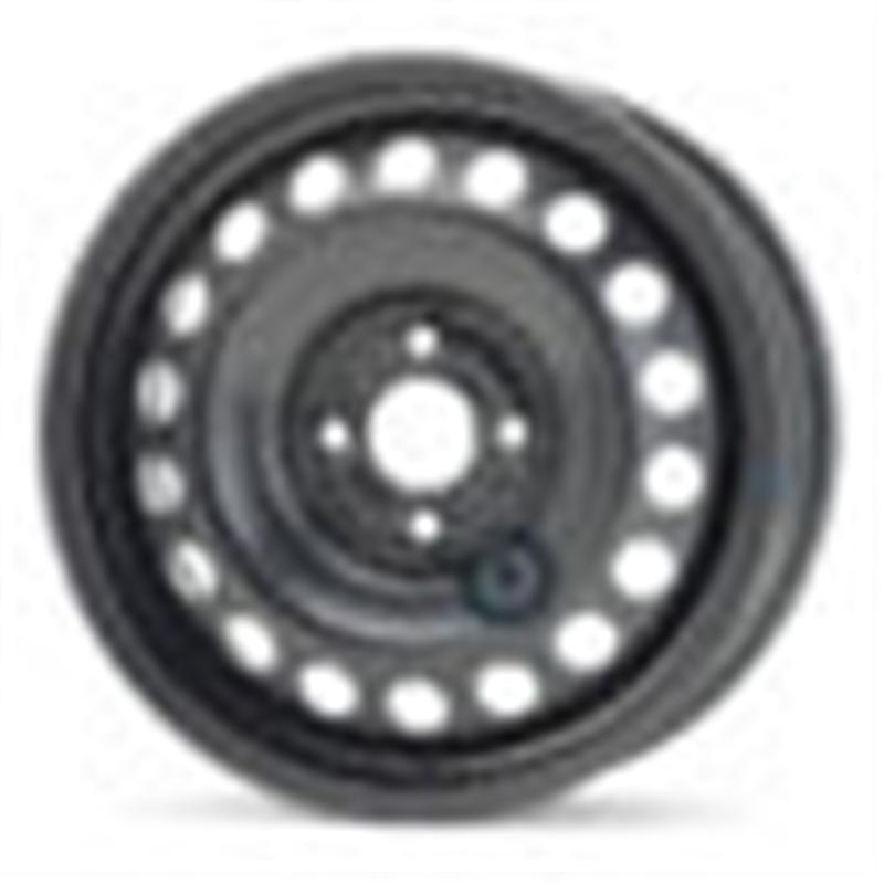 Cerchio KFZ ALCAR Steel Nero 4 fori 15\" 6X15 ET40 4x100