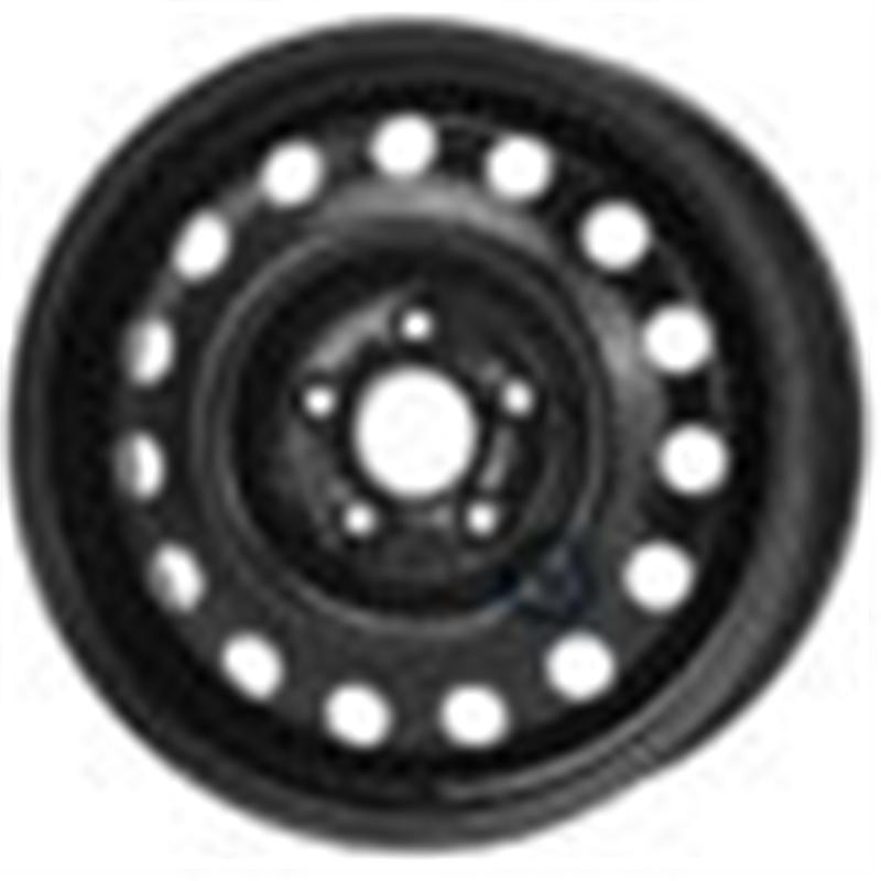 Cerchio KFZ ALCAR Steel Nero 5 fori 16\" 6.5X16 ET51 5x114.3