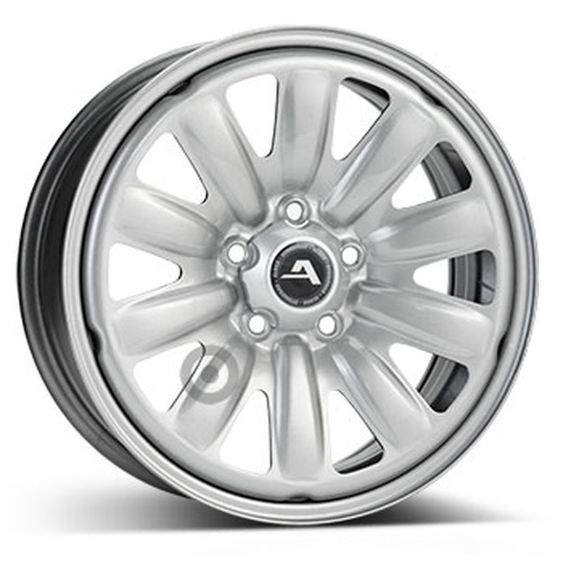 Cerchio KFZ ALCAR Steel Superpolish 5 fori 16\" 6.5X16 ET41 5x112