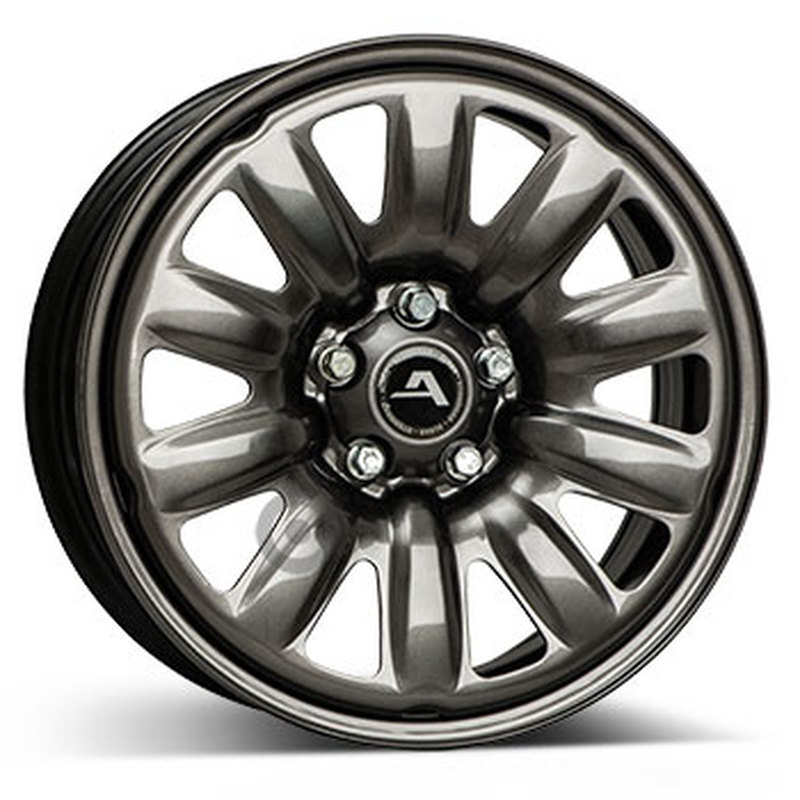 Cerchi in Lega KFZ ALCAR Steel Ghisa 5 fori 15\" 6X15 ET43 5x112