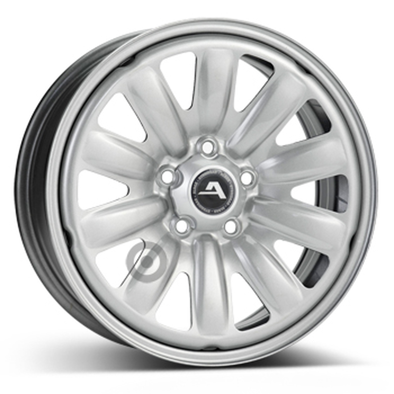 Cerchio KFZ ALCAR Steel Superpolish 5 fori 15\" 6X15 ET38 5x100
