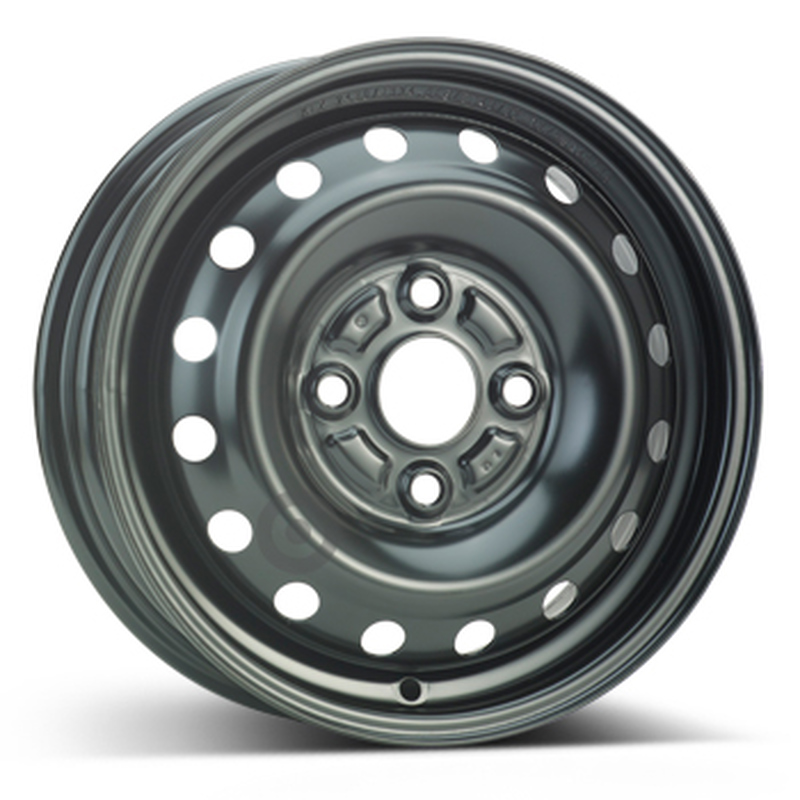 Cerchi in Lega KFZ ALCAR Steel Nero 4 fori 13\" 4X13 ET40 4x100