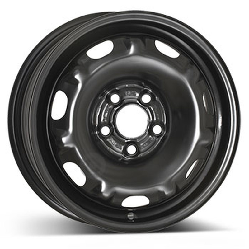 Cerchio KFZ ALCAR Steel Nero 5 fori 14\" 5X14 ET38 5x100