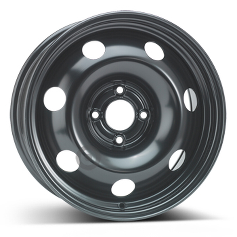 Cerchi in Lega KFZ ALCAR Steel Nero 4 fori 16\" 7X16 ET29 4x108