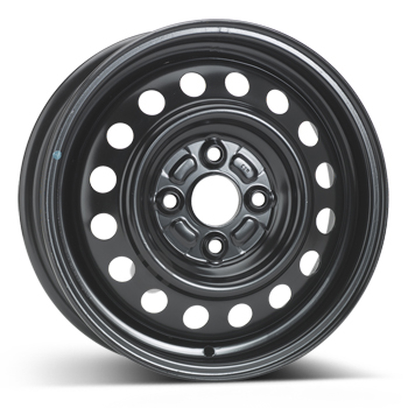 Cerchio KFZ ALCAR Steel Nero 4 fori 14\" 4.5X14 ET45 4x100