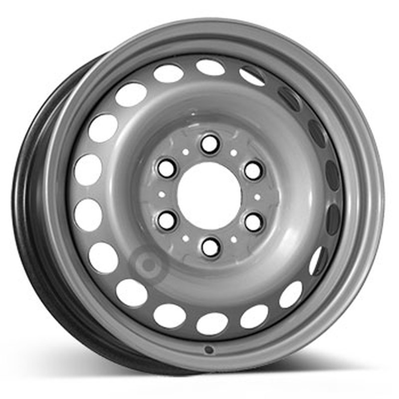 Cerchi in Lega KFZ ALCAR Steel Superpolish 6 fori 16\" 6.5X16 ET54 6x130