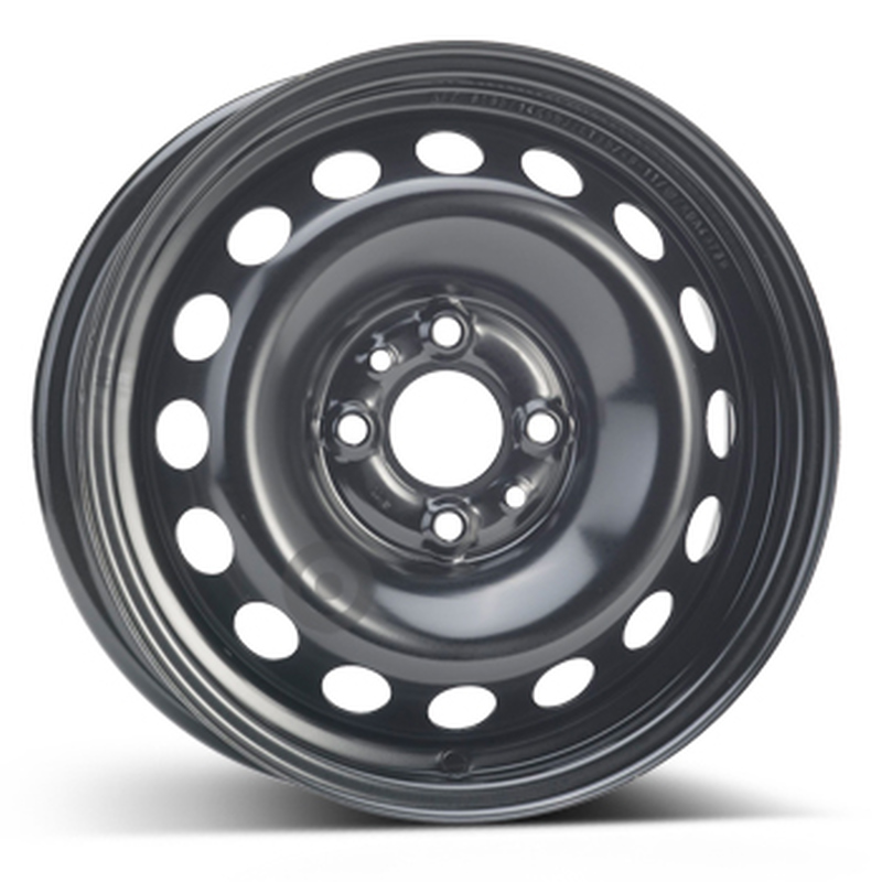 Cerchio KFZ ALCAR Steel Nero 4 fori 14\" 5.5X14 ET35 4x98