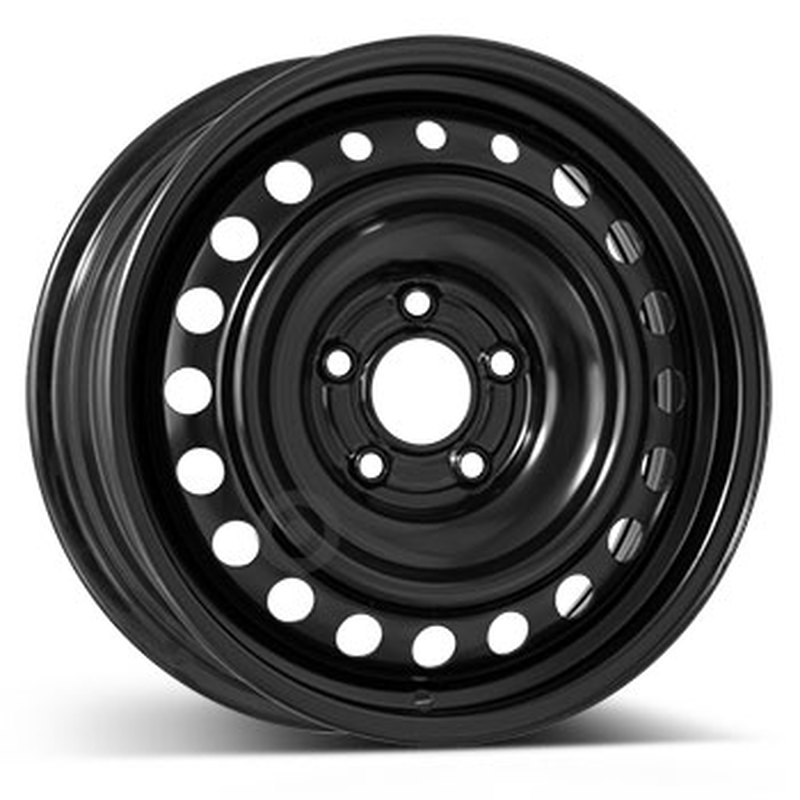 Cerchio KFZ ALCAR Steel Nero 5 fori 16\" 6X16 ET38 5x114.3