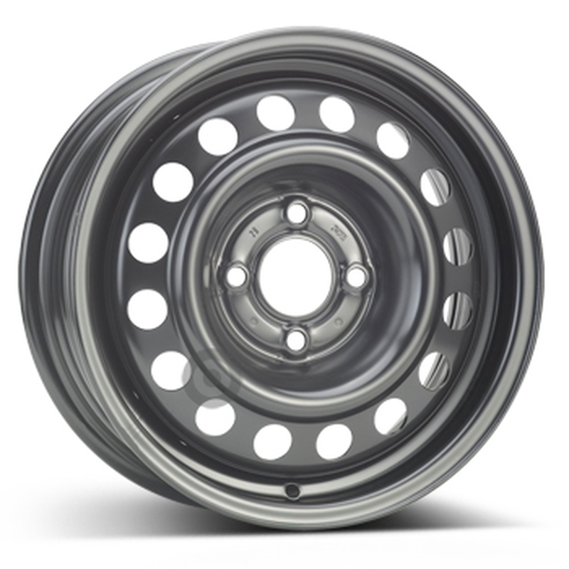 Cerchio KFZ ALCAR Steel Nero 4 fori 14\" 5.5X14 ET36 4x100