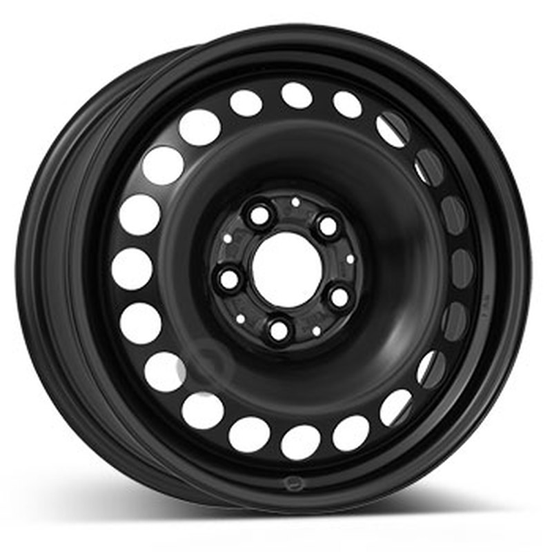 Cerchi in Lega KFZ ALCAR Steel Nero 5 fori 16\" 6.5X16 ET38 5x112