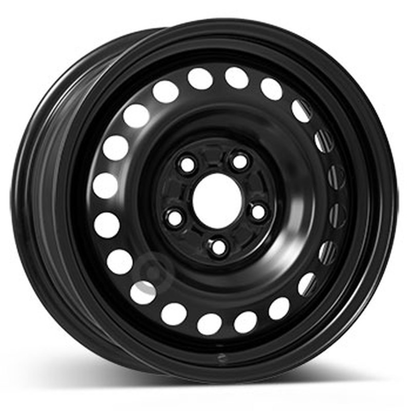 Cerchi in Lega KFZ ALCAR Steel Nero 5 fori 16\" 6.5X16 ET40 5x114.3