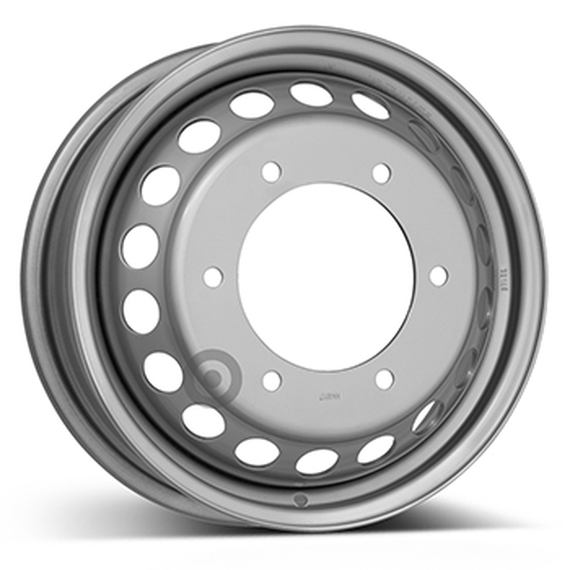 Cerchi in Lega KFZ ALCAR Steel Superpolish 6 fori 16\" 5.5X16 ET113.8 6x205