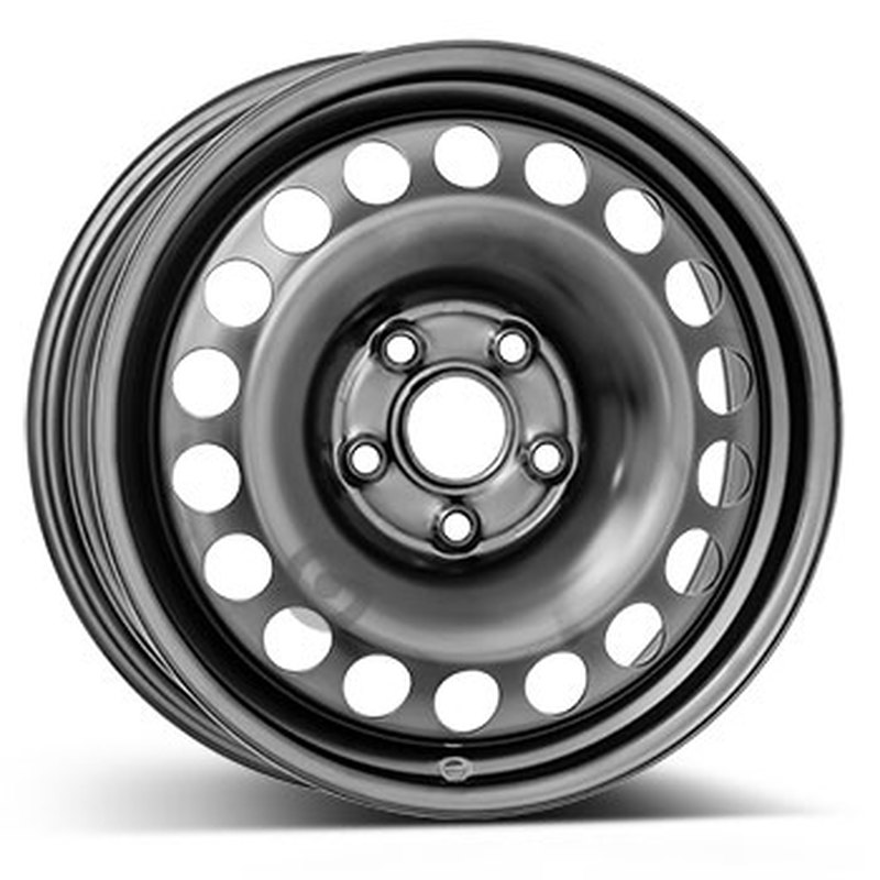 Cerchio KFZ ALCAR Steel Nero 5 fori 16\" 6.5X16 ET48 5x112