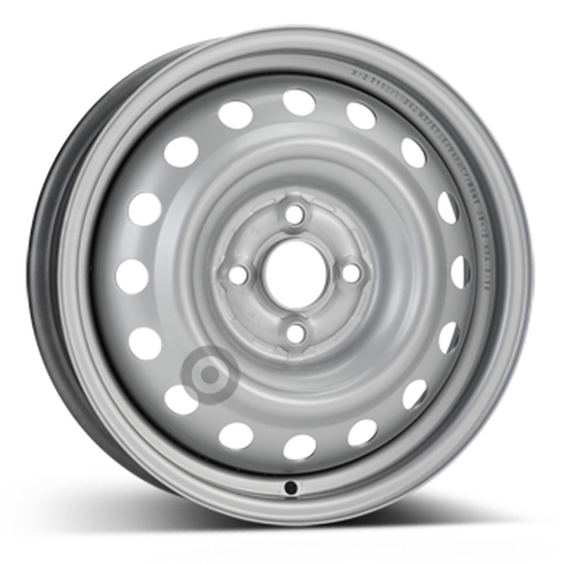 Cerchi in Lega KFZ ALCAR Steel Superpolish 4 fori 15\" 4X15 ET35 4x100