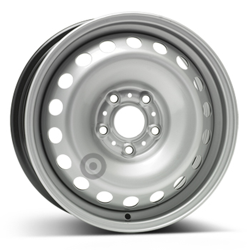 Cerchio KFZ ALCAR Steel Superpolish 5 fori 15\" 6X15 ET44 5x108