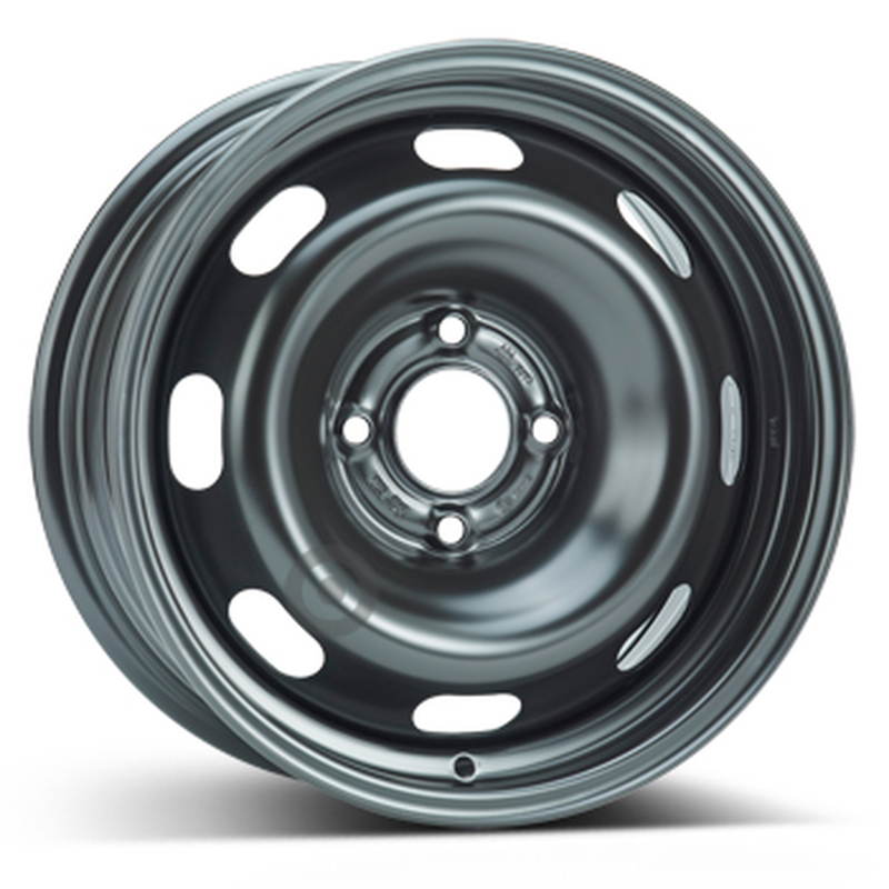 Cerchi in Lega DEDICO Steel Nero 4 fori 15\" 6.5X15 ET20 4x108