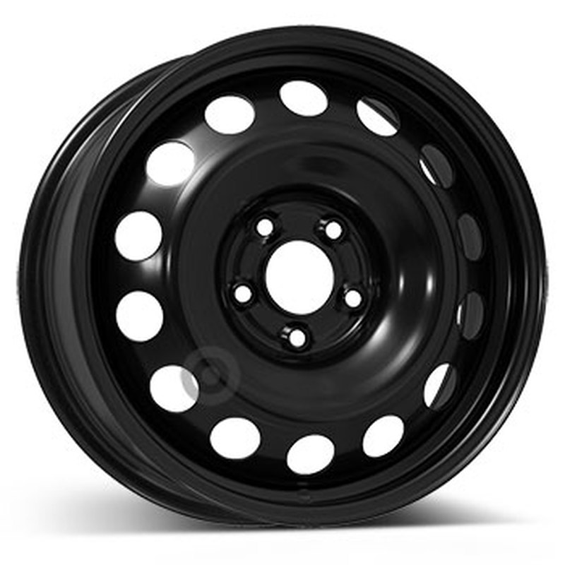 Cerchio KFZ ALCAR Steel Nero 5 fori 16\" 6.5X16 ET47 5x108