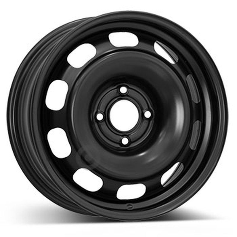 Cerchi in Lega DEDICO Steel Nero 4 fori 16\" 6.5X16 ET38 4x108