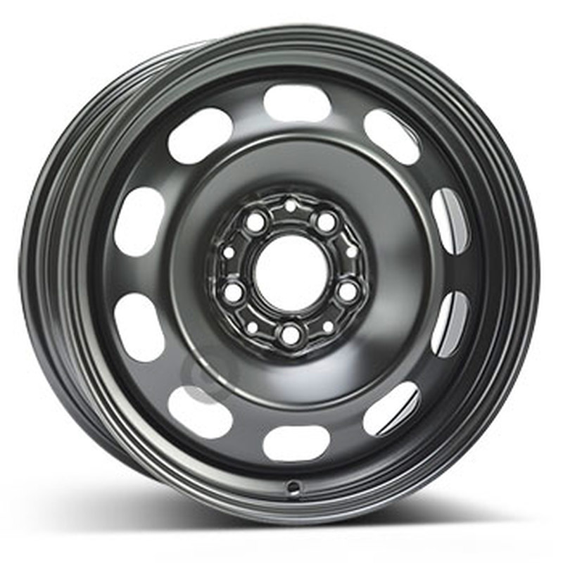 Cerchi in Lega KFZ ALCAR Steel Nero 5 fori 16\" 7X16 ET47 5x112