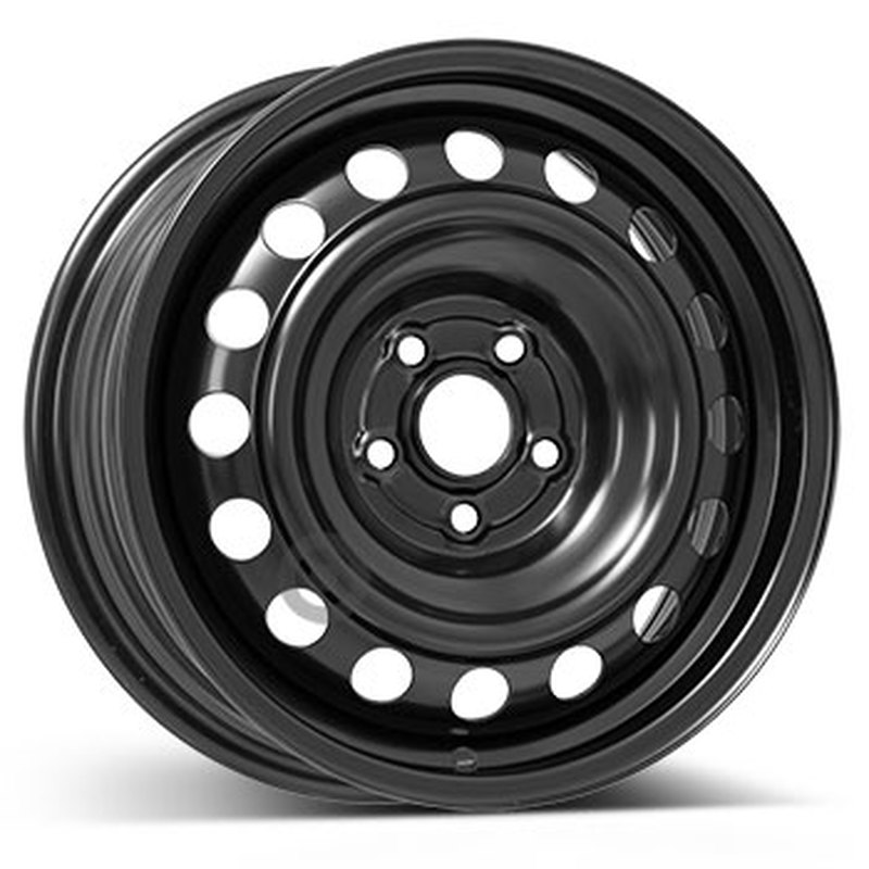 Cerchio KFZ ALCAR Steel Nero 5 fori 15\" 6X15 ET45 5x100
