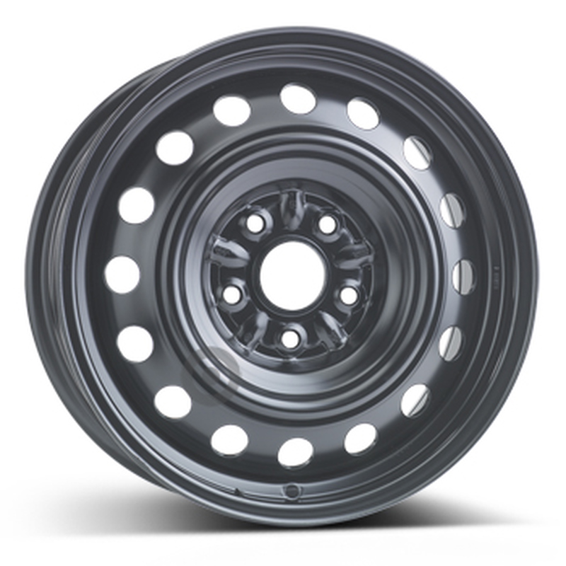 Cerchio KFZ ALCAR Steel Nero 5 fori 16\" 6.5X16 ET39 5x114.3