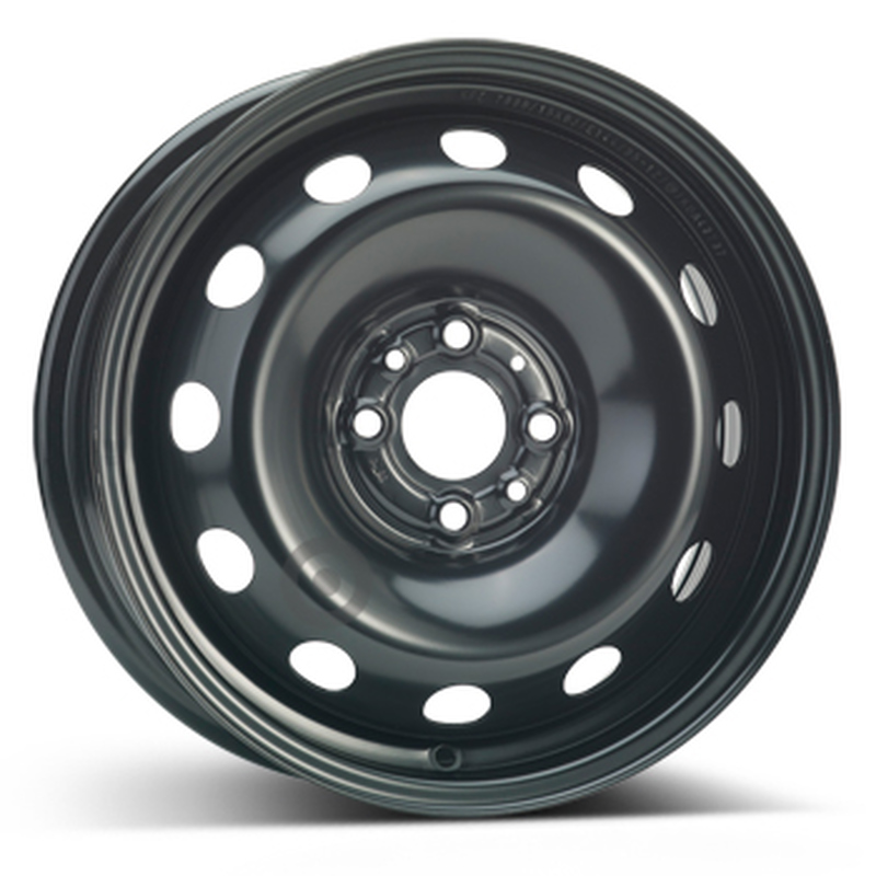 Cerchi in Lega KFZ ALCAR Steel Nero 4 fori 15\" 6X15 ET44 4x98