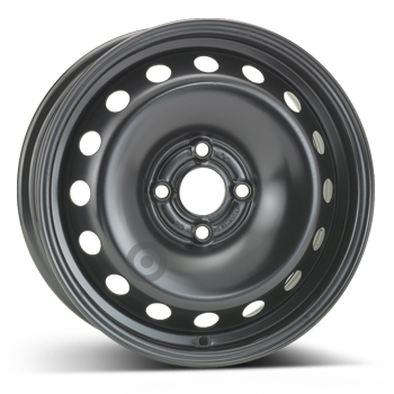 Cerchi in Lega DEDICO Steel Nero 4 fori 15\" 6X15 ET43 4x100