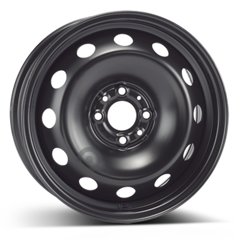 Cerchio KFZ ALCAR Steel Nero 4 fori 15\" 6.5X15 ET43 4x98