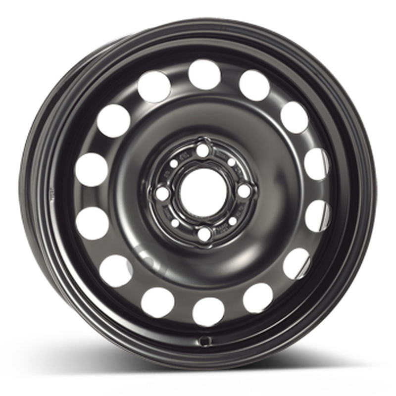 Cerchio KFZ ALCAR Steel Nero 4 fori 15\" 5.5X15 ET45 4x100