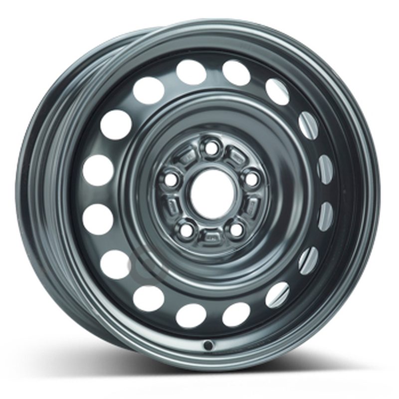 Cerchi in Lega KFZ ALCAR Steel Nero 5 fori 16\" 6X16 ET50 5x114.3