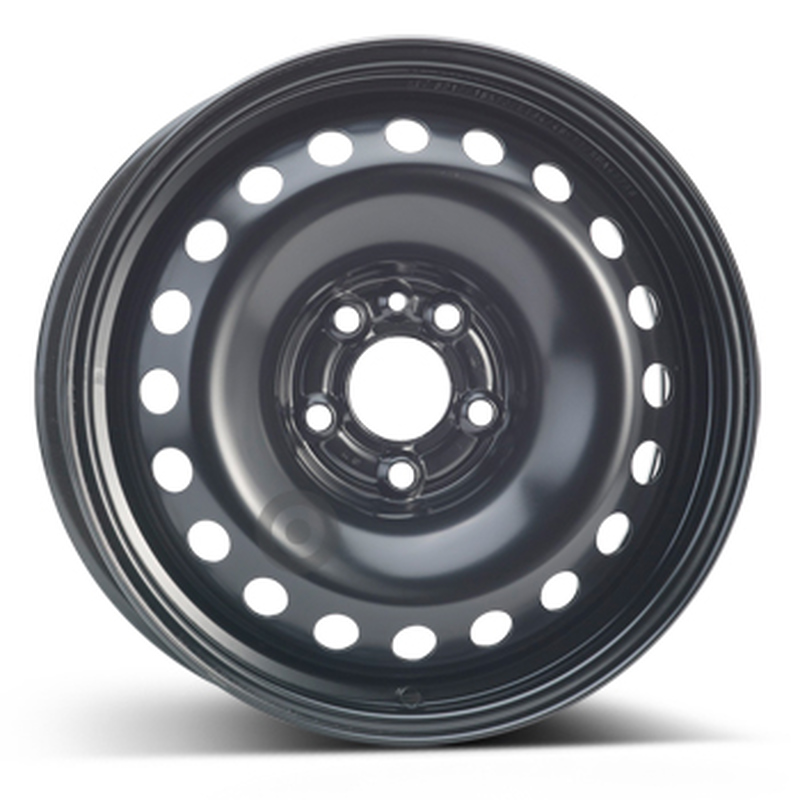 Cerchi in Lega KFZ ALCAR Steel Nero 5 fori 16\" 7X16 ET34 5x110