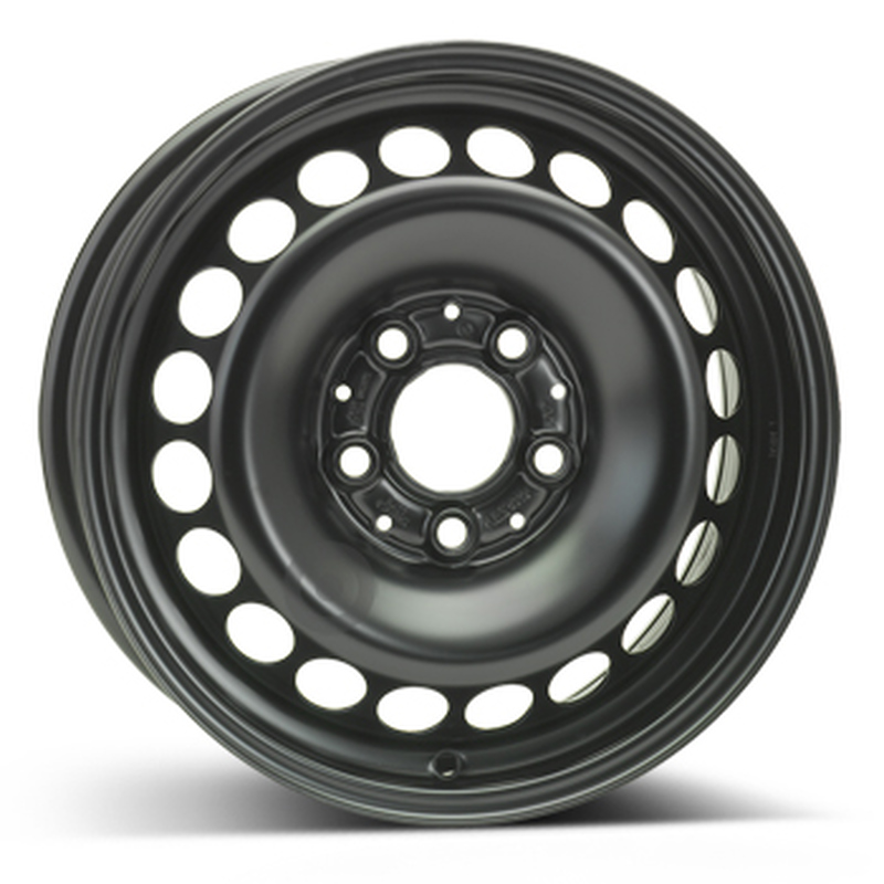 Cerchi in Lega KFZ ALCAR Steel Nero 5 fori 15\" 6X15 ET44 5x112