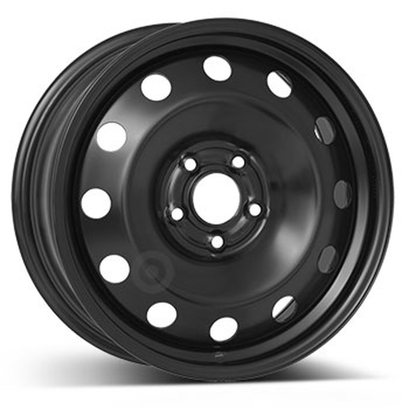 Cerchio KFZ ALCAR Steel Nero 5 fori 17\" 7X17 ET48.5 5x114.3