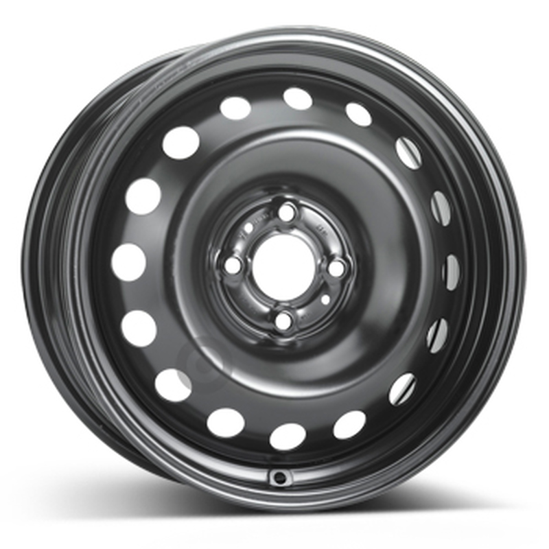 Cerchio KFZ ALCAR Steel Nero 4 fori 16\" 6.5X16 ET40 4x100