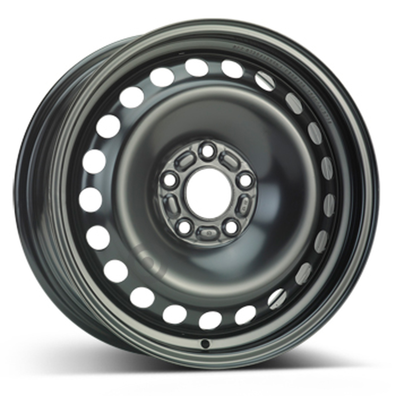 Cerchi in Lega KFZ ALCAR Steel Nero 5 fori 16\" 6.5X16 ET50 5x108
