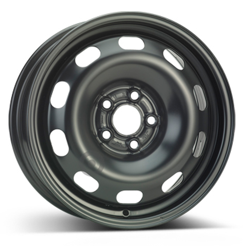 Cerchi in Lega KFZ ALCAR Steel Nero 5 fori 15\" 6X15 ET38 5x100