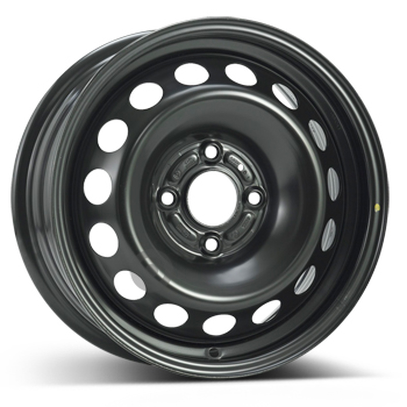 Cerchi in Lega DEDICO Steel Nero 4 fori 15\" 6X15 ET37.5 4x108